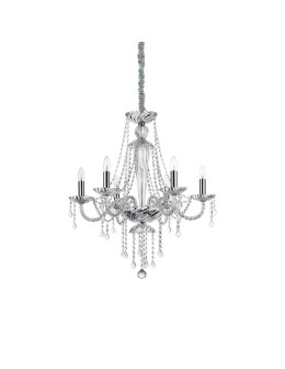 Ideal Lux Lampa Wisząca AMADEUS SP6 Transparentny/Chrom 168753
