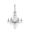 View Ideal Lux Lampa Wisząca AMADEUS SP6 Transparentny/Chrom 168753