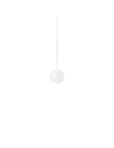 Ideal Lux Lampa Wisząca ARCHIMEDE SP SFERA BIANCO Biały 310602