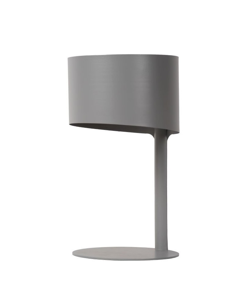 Table lamps with lampshade - Lucide KNULLE Desk 1xE14 anthracite 45504/01/36 - product kolory-swiatla.pl 8