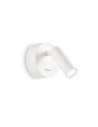 View Ideal Lux Lampa Ścienna BEAN AP ROUND BIANCO Biały 260600