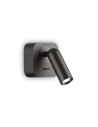 View Ideal Lux Lampa Ścienna BEAN AP SQUARE NERO Czarny 260655