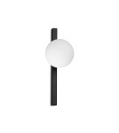 Ideal Lux Lampa Ścienna BINOMIO AP1 NERO Czarny 310664 Ideal Lux Lampa Ścienna BINOMIO AP1 NERO Czarny 310664