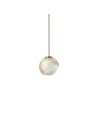 View Ideal Lux Lampa Wisząca BLOOM SP1 D17 OTTONE Mosiądz 366647