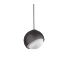 Ideal Lux Lampa Wisząca BLOOM SP1 D22 NERO Czarny 366678