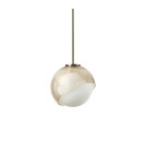 Ideal Lux Lampa Wisząca BLOOM SP1 D22 OTTONE Mosiądz 366661