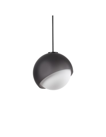 Ideal Lux Lampa Wisząca BLOOM SP1 D30 NERO Czarny 366692