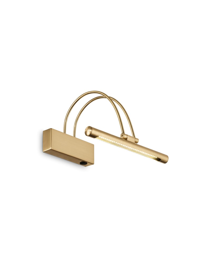 Ideal Lux Lampa Ścienna BOW AP D26 OTTONE Mosiądz 121154