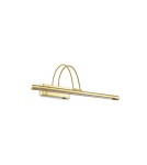 Ideal Lux Lampa Ścienna BOW AP D46 OTTONE Mosiądz 121178 Ideal Lux Lampa Ścienna BOW AP D46 OTTONE Mosiądz 121178