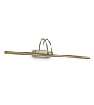 Ideal Lux Lampa Ścienna BOW AP D76 BRUNITO Antyczny 121147