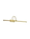 View Ideal Lux Lampa Ścienna BOW AP D76 OTTONE Mosiądz 121130