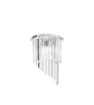 Ideal Lux Lampa Ścienna CARLTON AP3 CROMO Chrom 168913 Ideal Lux Lampa Ścienna CARLTON AP3 CROMO Chrom 168913
