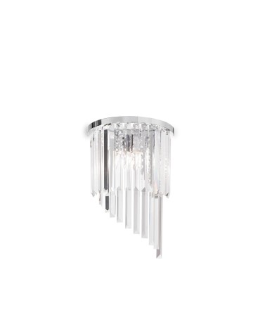 Ideal Lux Lampa Ścienna CARLTON AP3 CROMO Chrom 168913