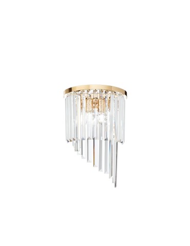 Ideal Lux Lampa Ścienna CARLTON AP3 ORO Złoty 213491