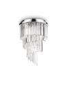 View Ideal Lux Lampa Sufitowa CARLTON PL12 CROMO Chrom 168937