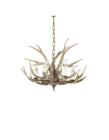 Ideal Lux Lampa Wisząca CHALET SP6 Beżowy 115498