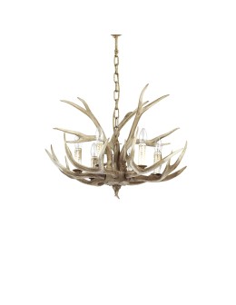 Ideal Lux Lampa Wisząca CHALET SP6 Beżowy 115498