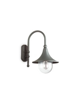 Ideal Lux Lampa Ścienna CIMA AP1 ANTRACITE Antracyt 246819