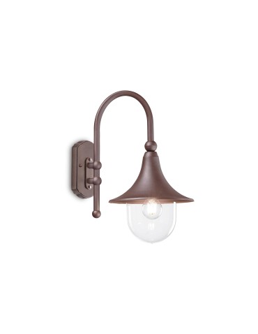 Ideal Lux Lampa Ścienna CIMA AP1 COFFEE Kawowy 246826