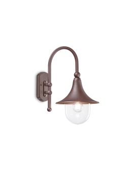 Ideal Lux Lampa Ścienna CIMA AP1 COFFEE Kawowy 246826