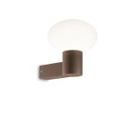 Ideal Lux Lampa Ścienna CLIO MAP1 COFFEE Kawowy 326788