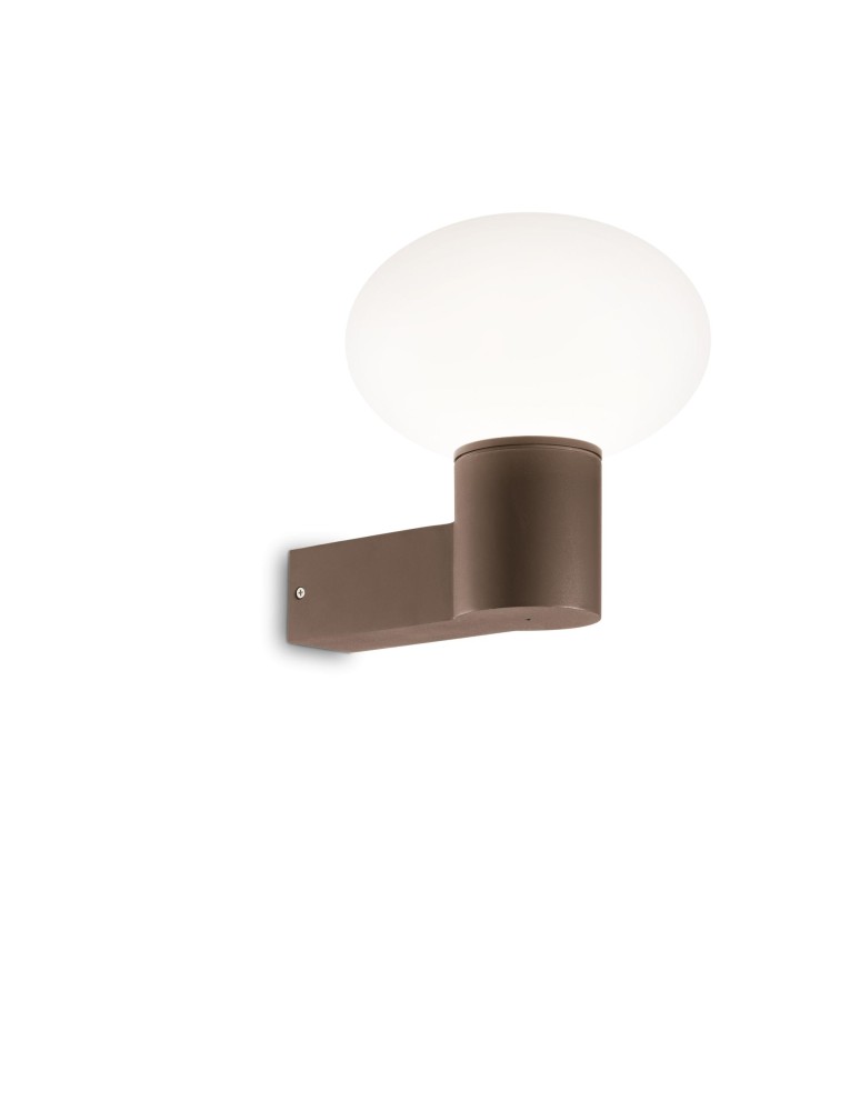 Ideal Lux Lampa Ścienna CLIO MAP1 COFFEE Kawowy 326788