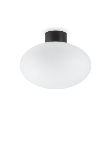 Ideal Lux Lampa Sufitowa CLIO MPL1 NERO Czarny 148878