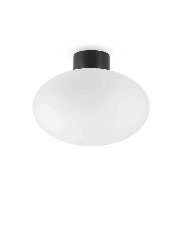 Ideal Lux Lampa Sufitowa CLIO MPL1 NERO Czarny 148878