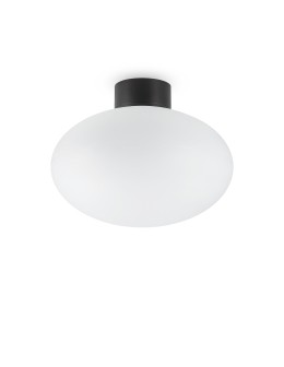 Ideal Lux Lampa Sufitowa CLIO MPL1 NERO Czarny 148878