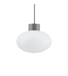 Ideal Lux Lampa Wisząca CLIO MSP1 ANTRACITE Antracyt 136073