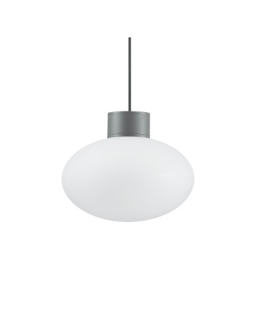 Ideal Lux Lampa Wisząca CLIO MSP1 ANTRACITE Antracyt 136073