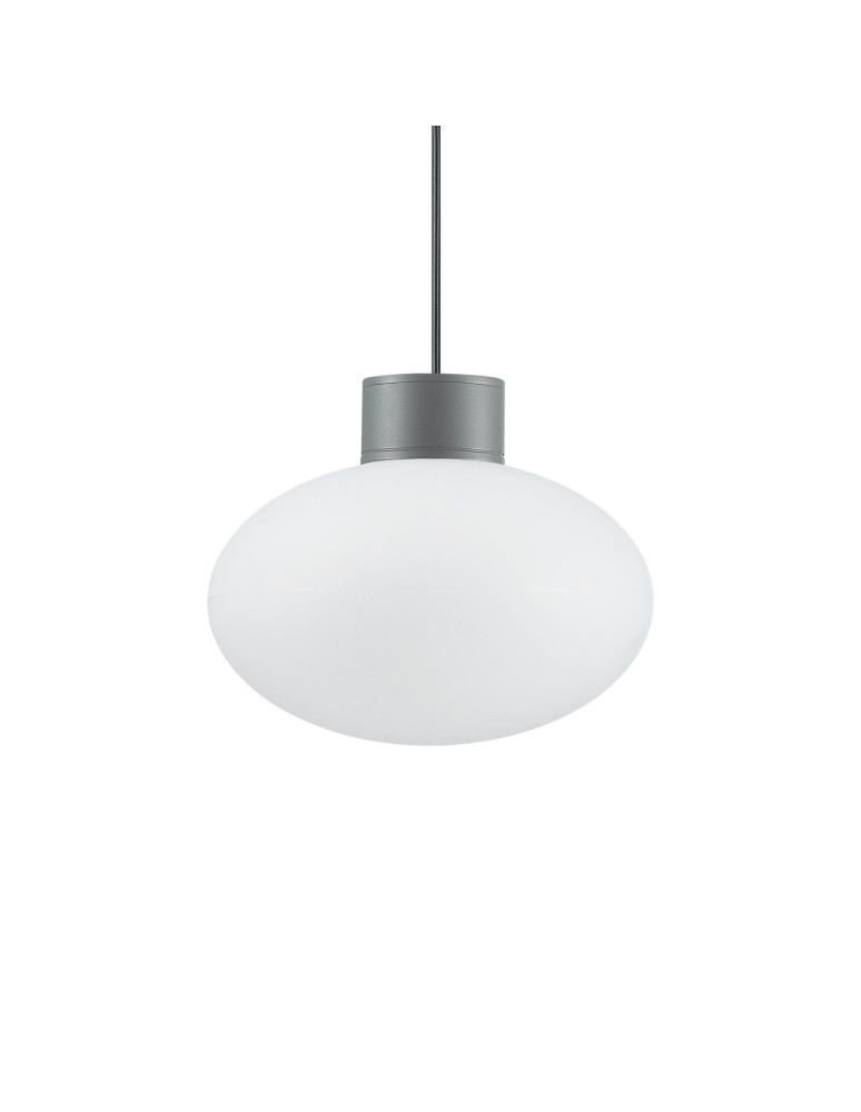 Ideal Lux Lampa Wisząca CLIO MSP1 ANTRACITE Antracyt 136073