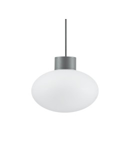 Ideal Lux Lampa Wisząca CLIO MSP1 ANTRACITE Antracyt 136073