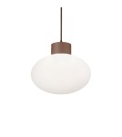 Ideal Lux Lampa Wisząca CLIO MSP1 COFFEE Kawowy 326801
