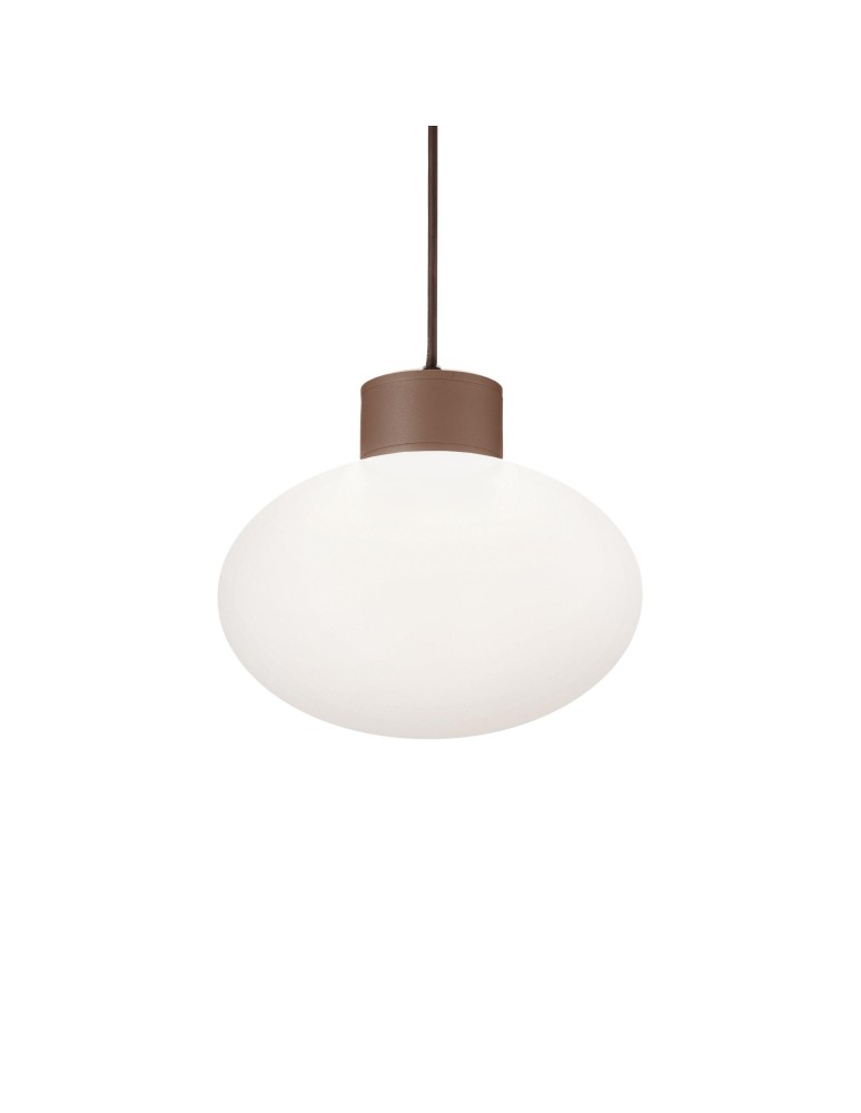Ideal Lux Lampa Wisząca CLIO MSP1 COFFEE Kawowy 326801