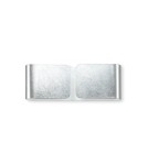Ideal Lux Lampa Ścienna CLIP AP2 MINI ARGENTO Srebrny 091136