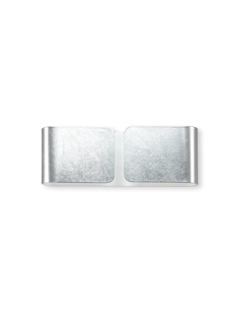 Ideal Lux Lampa Ścienna CLIP AP2 MINI ARGENTO Srebrny 091136