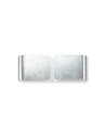 View Ideal Lux Lampa Ścienna CLIP AP2 MINI ARGENTO Srebrny 091136