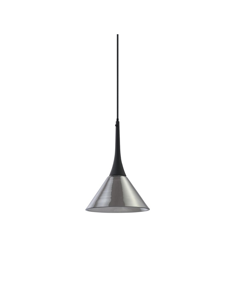 Ideal Lux Lampa Wisząca COCKTAIL LED SP FUME' Dymiony/Czarny 353630