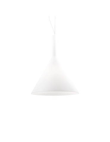 Ideal Lux Lampa Wisząca COCKTAIL SP1 BIG BIANCO Biały 074313
