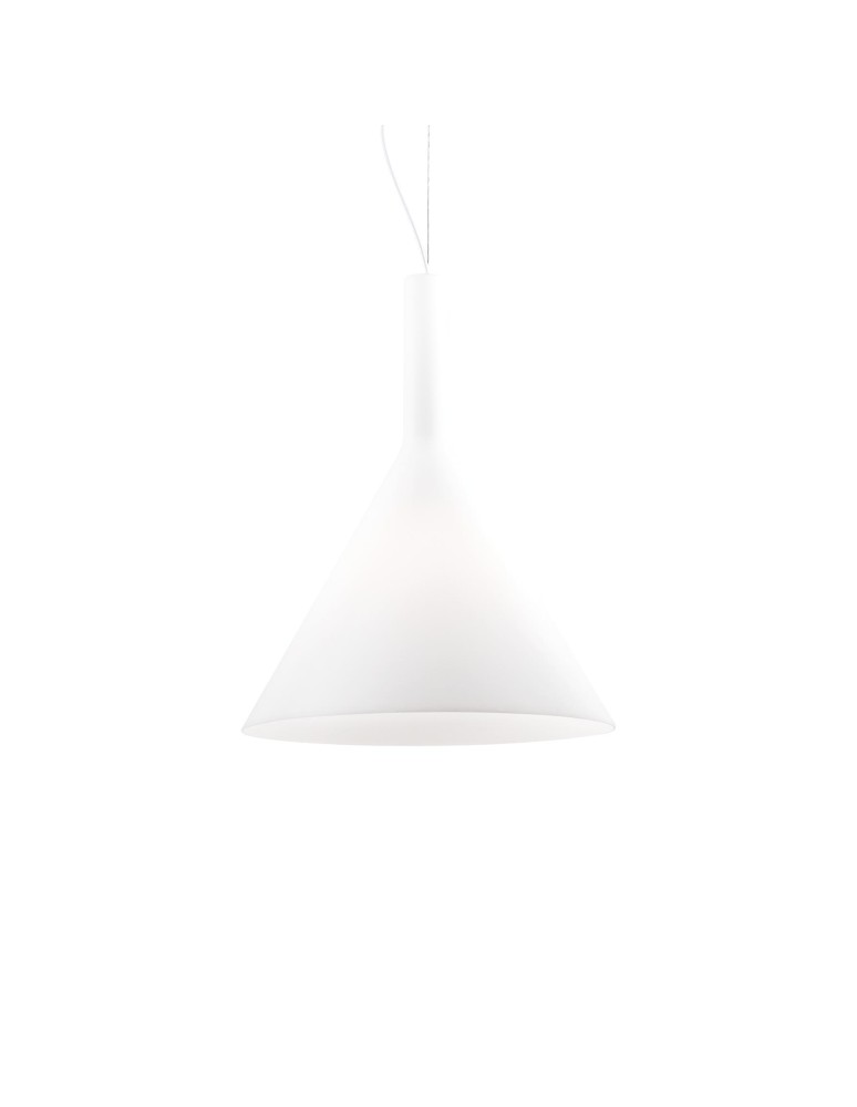 Ideal Lux Lampa Wisząca COCKTAIL SP1 BIG BIANCO Biały 074313