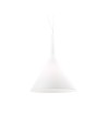 Zobacz Ideal Lux Lampa Wisząca COCKTAIL SP1 BIG BIANCO Biały 074313