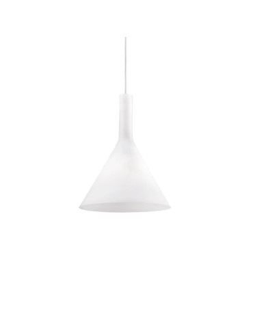 Ideal Lux Lampa Wisząca COCKTAIL SP1 SMALL BIANCO Biały 074337