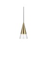 View Ideal Lux Lampa Wisząca CONO SP1 OTTONE Mosiądz 321479