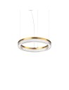 View Ideal Lux Lampa Wisząca CROWN SP D40 OTTONE Mosiądz 364964
