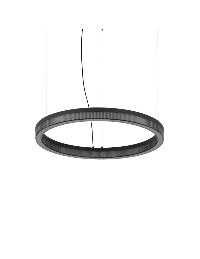 Ideal Lux Lampa Wisząca CROWN SP D60 NERO Czarny 365008