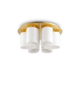 Ideal Lux Lampa Sufitowa DAISY PL6 Złoty 247779 - produkt 2