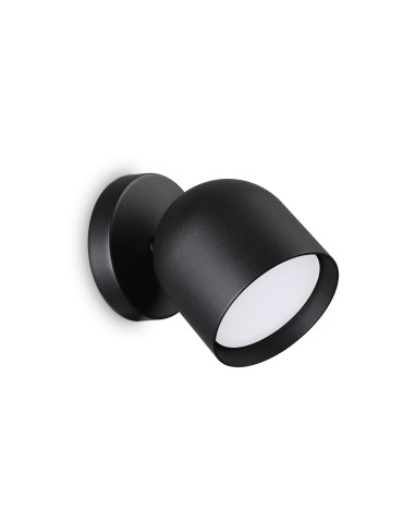 Ideal Lux Lampa Ścienna DODO AP1 NERO Czarny 314099