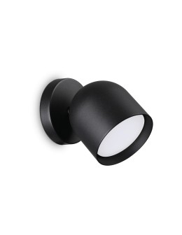 Ideal Lux Lampa Ścienna DODO AP1 NERO Czarny 314099