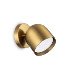 Ideal Lux Lampa Ścienna DODO AP1 OTTONE Mosiądz 314129
